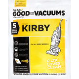 FILTA Vacuum Bags to suit KIRBY TYPE F - 5 PACK (F071)