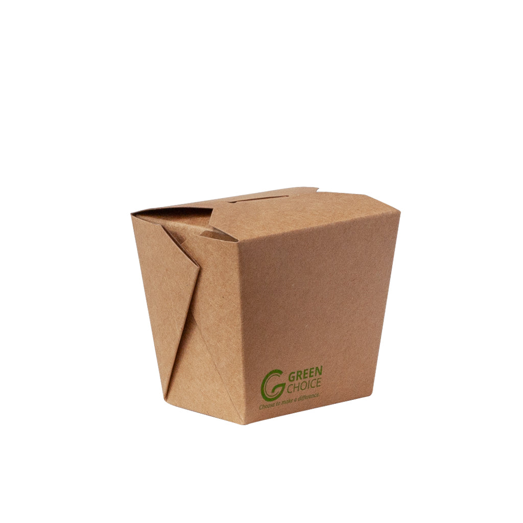 GREEN CHOICE Kraft Noodle Box - 500pcs - 3 Sizes