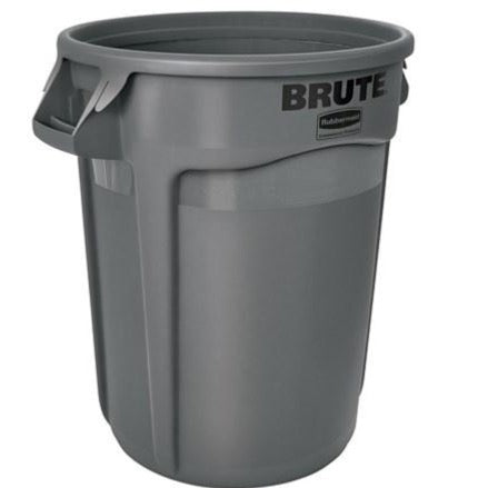 Rubbermaid BRUTE Tote with Lid - 75.5 Ltr - White